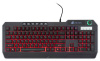 Клавиатура Оклик 715G черный USB Multimedia for gamer LED (1680657)