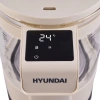 Чайник Hyundai HYK-G7700 2.5л. 2200Вт кремовый/черный (стекло)