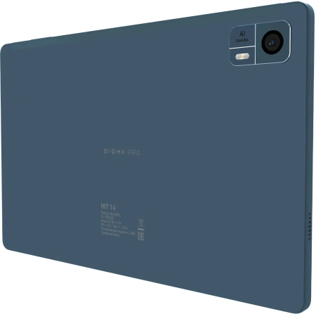 Планшет Digma Pro Pro HIT 14 T606 8C/4Gb/128Gb 10.4" IPS 2000x1200/3G/4G/And13/синий/BT/GPS/13Mpix/5