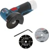 Углошлифовальная машина Bosch GWS 10,8-76 V-EC 19500об/мин рез.шпин.:M5 d=76мм жестк.кейс (06019F2000)