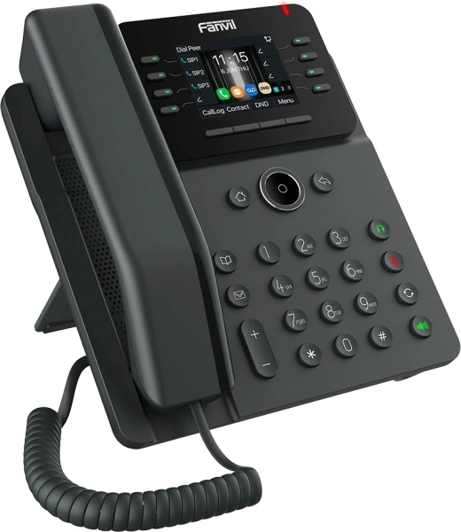 Телефон IP Fanvil V62G черный