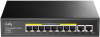 Коммутатор Cudy GS1010PE 10x1Гбит/с 8PoE 8PoE+ неуправляемый