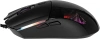 Мышь Оклик 714GM черный оптическая (3200dpi) USB (7but)