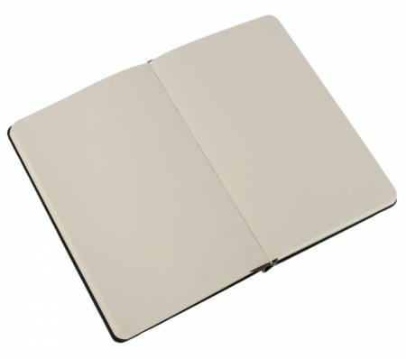Блокнот Moleskine CLASSIC QP012 Pocket 90x140мм 192стр. нелинованный твердая обложка черный