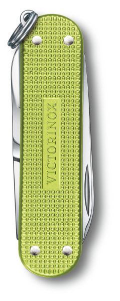 Нож перочинный Victorinox Classic Lime Twist (0.6221.241G) 58мм 5функц. карт.коробка