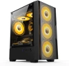 Корпус Accord ACC-ZCU1B черный без БП mATX 5x120mm 2xUSB3.0 1xUSB3.1 audio