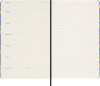 Еженедельник Moleskine LE PRESCIOUS & ETHICAL SILK 130х210мм недатир. обложка текстиль 240стр. синий