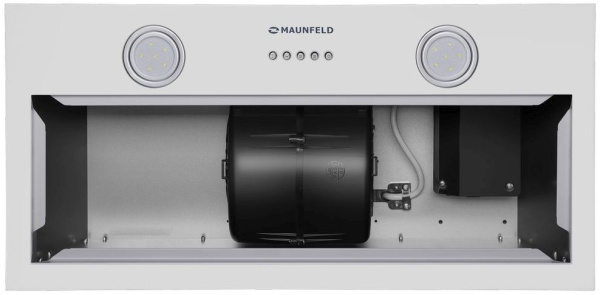 Вытяжка встраиваемая Maunfeld THAMES 601PM белый управление: кнопочное (1 мотор)