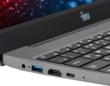 Ноутбук IRU Tactio 14ALH Core i5 1235U 16Gb SSD512Gb Intel Iris Xe graphics 14" IPS FHD (1920x1080) Windows 11 Professional Multi Language 64 grey WiFi BT Cam 4000mAh (2059068)