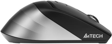 Мышь A4Tech Fstyler FB35CS серый/черный оптическая 2000dpi silent беспров. BT/Radio USB 5but (FB35CS USB SMOKY GREY)
