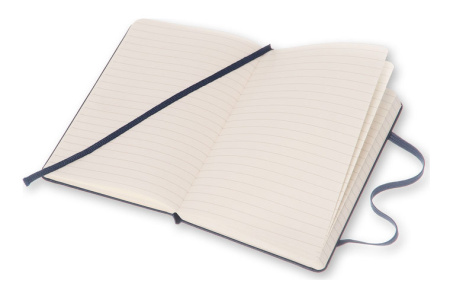 Блокнот Moleskine CLASSIC MM710B20 Pocket 90x140мм 192стр. линейка твердая обложка синий сапфир