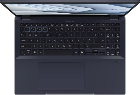 Ноутбук Asus ExpertBook B5 B5604CMA-QY0243X Core Ultra 7 155U 16Gb SSD1Tb Intel Graphics 16" IPS WQXGA (2560x1600) Windows 11 Professional black WiFi BT Cam (90NX0751-M00950)