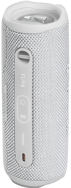 Колонка порт. JBL Flip 6 белый 30W 1.0 BT 10м 4800mAh (JBLFLIP6WHT)