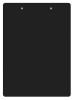 Папка-планшет Buro -PD6003/BLCK A4 пластик 1мм черный