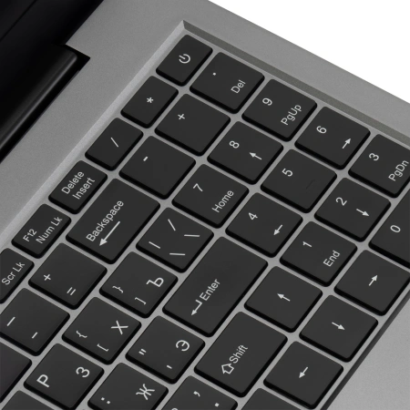 Ноутбук IRU Planio 15INPR N-series N100 16Gb SSD512Gb Intel UHD Graphics 15.6" IPS FHD (1920x1080) без ОС grey WiFi BT Cam 5000mAh (2081105)