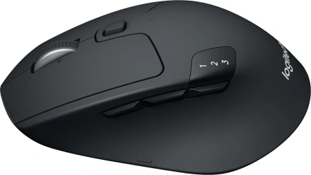 Мышь Logitech M720 Triathlon черный оптическая (1000dpi) беспроводная BT/Radio USB