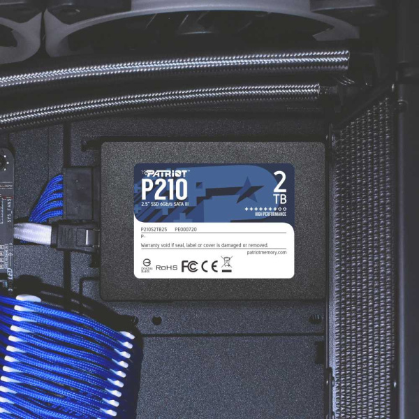 Накопитель SSD Patriot SATA III 2Tb P210S2TB25 P210 2.5"