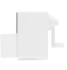 Точилка для карандашей механическая Deli 71160White 1 отверстие пластик белый