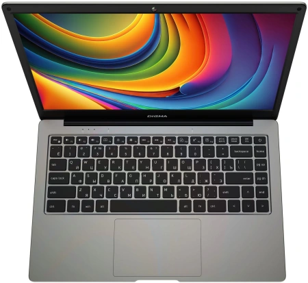 Ноутбук Digma EVE C4800 Cel N4020/8Gb/SSD256Gb/600/14"/IPS/FHD/W11Pro/dk.grey/4800mAh