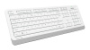 Клавиатура + мышь A4Tech Fstyler FG1010S клав:белый/серый мышь:белый/серый USB беспроводная Multimedia (FG1010S WHITE)