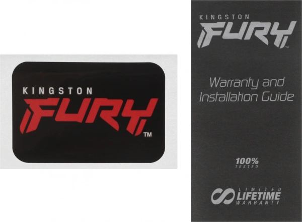 Память DDR5 16GB 7200MHz Kingston KF572C38RSA-16 Fury Renegade Black RGB RTL Gaming PC5-57600 CL38 D