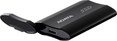 Накопитель SSD A-Data USB-C 2TB SD810-2000G-CBK SD810 1.8" черный