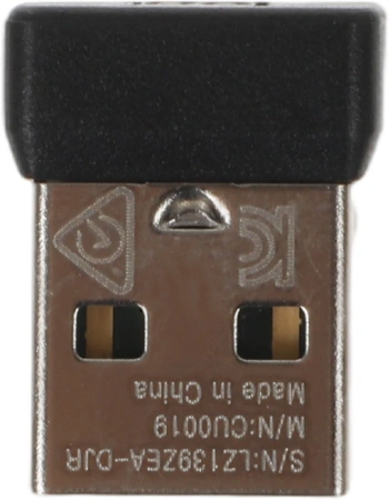 Мышь Logitech M190 черный/красный оптическая (1000dpi) беспроводная USB (2but)