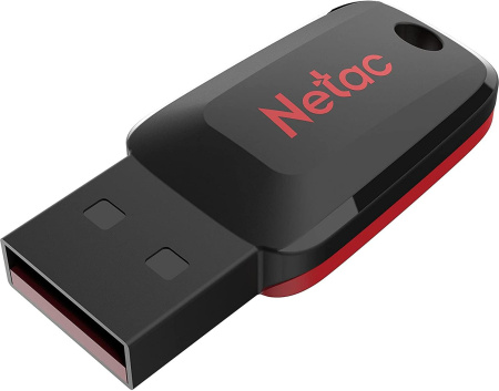 Флеш Диск Netac 32Gb U197 NT03U197N-032G-20BK USB2.0 черный/красный