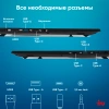 Ноутбук IRU Planio 14ING N100 8Gb SSD256Gb Intel Iris Xe graphics 14" IPS FHD (1920x1080) Windows 11 Professional black 6000mAh (2059098)