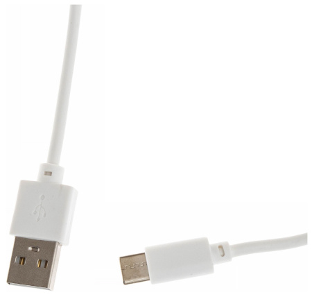 Кабель Cactus CS-USB.A.USB.C-1 USB (m)-USB Type-C (m) 1м белый блистер