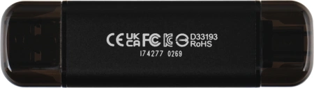 Накопитель SSD Transcend USB-C 2TB TS2TESD310C серый USB-A