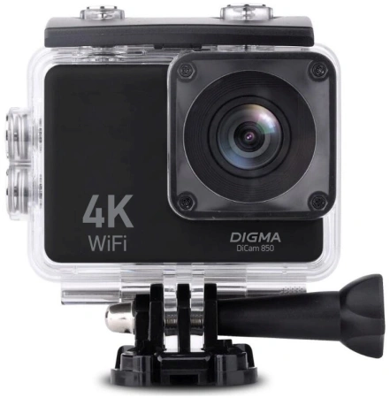 Экшн-камера Digma DiCam 850 черный