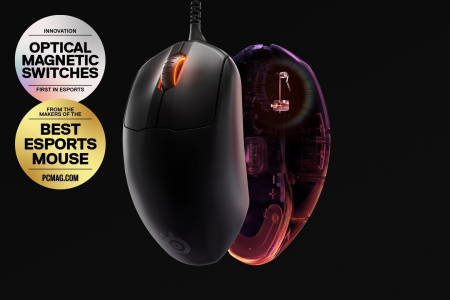 Мышь Steelseries Prime черный оптическая 18000dpi USB 4but (62533)