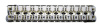 Плинт Lanmaster TWT-LSA10P-DIS-09 10 пар LSA-PROFIL размык. ABS пластик белый