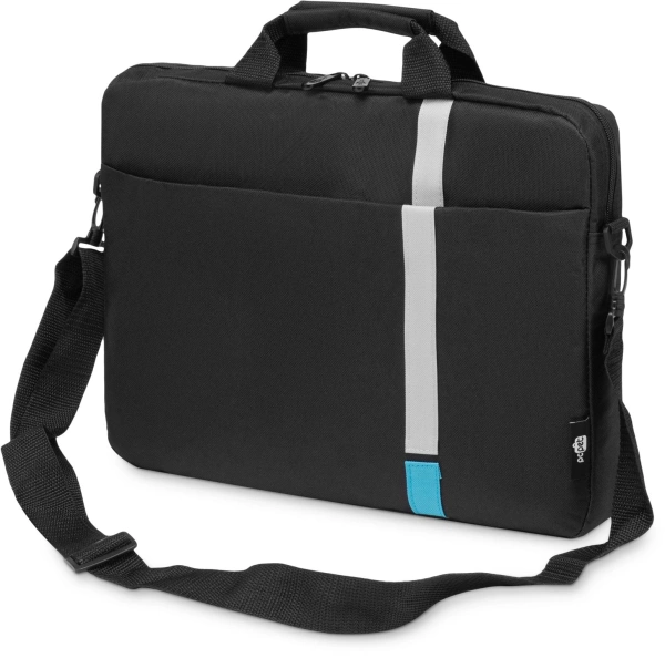 Сумка для ноутбука 15.6" PC Pet HQ Classic черный/бирюзовый полиэстер (PCP-1001TQ)