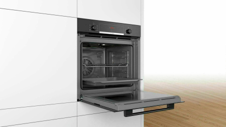 Духовой шкаф Электрический Bosch HBA513BB1 черный