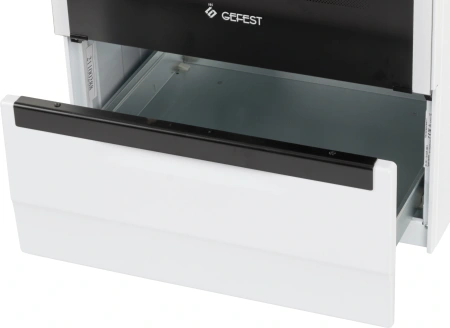 Плита Электрическая Gefest ЭП Н Д 5140-02 белый эмаль (металлическая крышка)