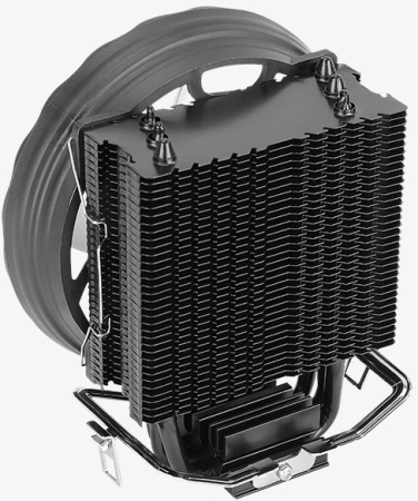 Устройство охлаждения(кулер) Aerocool Rave 3 ARGB Soc-AM5/AM4/1151/1200/1700 4-pin 18-27dB Al 125W 5