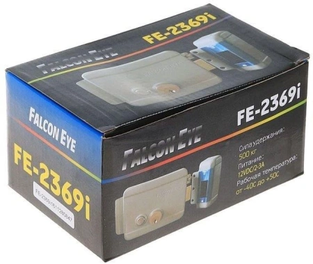 Замок электромеханический Falcon Eye FE-2369i сталь серый