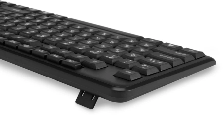 Клавиатура + мышь Оклик S650 клав:черный мышь:черный USB Multimedia (1875246)