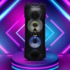 Минисистема Hyundai H-MC170 черный 80Вт FM USB BT SD/MMC