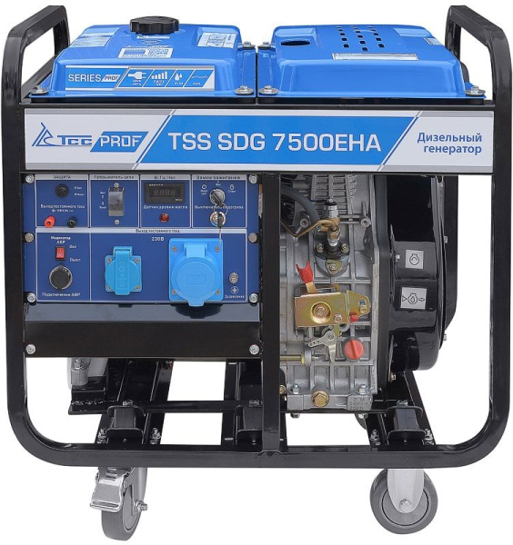 Генератор ТСС SDG 7500EHA 7.5кВт