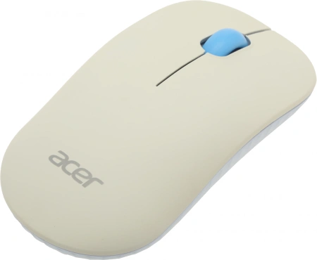 Клавиатура + мышь Acer OCC205 клав:белый/голубой мышь:белый/голубой USB беспроводная slim Multimedia (ZL.ACCEE.00C)