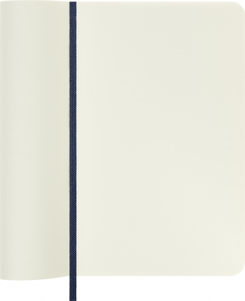 Блокнот Moleskine CLASSIC SOFT QP613B20 Pocket 90x140мм 192стр. нелинованный мягкая обложка синий сапфир