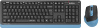 Клавиатура + мышь A4Tech Fstyler FGS1035Q клав:черный/синий мышь:черный/синий USB беспроводная Multimedia (FGS1035Q NAVY BLUE)