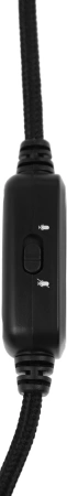 Наушники с микрофоном A4Tech Bloody G575P черный 2м мониторные оголовье (G575P 4PIN+USB/BLACK)