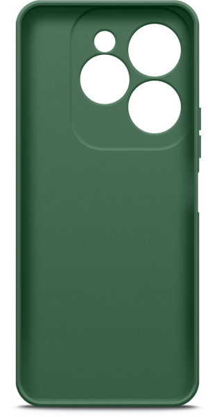 Чехол (клип-кейс) BoraSCO для Infinix Hot 40i/Smart 8/8 Plus/8 Pro Silicone Case 72660 зеленый опал