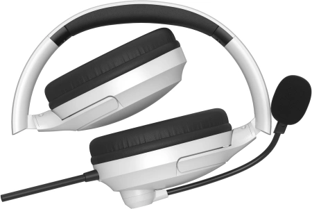 Наушники с микрофоном A4Tech Fstyler FH280U белый 2м мониторные USB оголовье