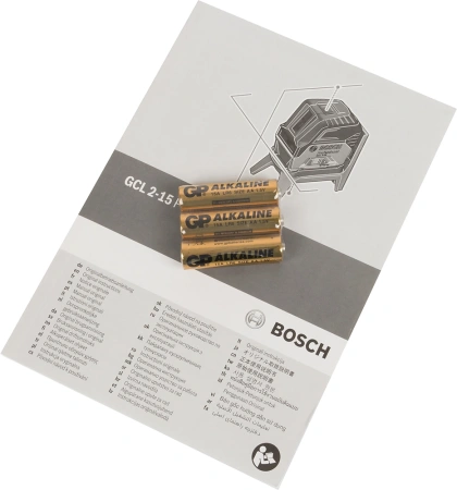 Нивелир лазерн. Bosch GCL 2-15 + RM1 2кл.лаз. 635нм цв.луч. красный (0601066E00)