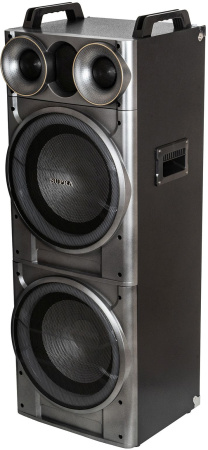 Минисистема Supra SMB-2150 черный 200Вт/FM/USB/BT/SD (в компл.: активн.+пассив.колонки)